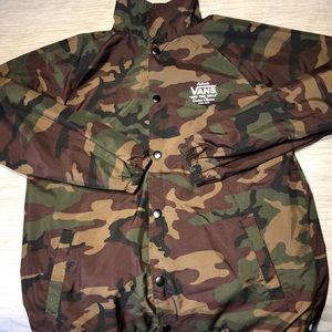 Vans Camo Windbreaker